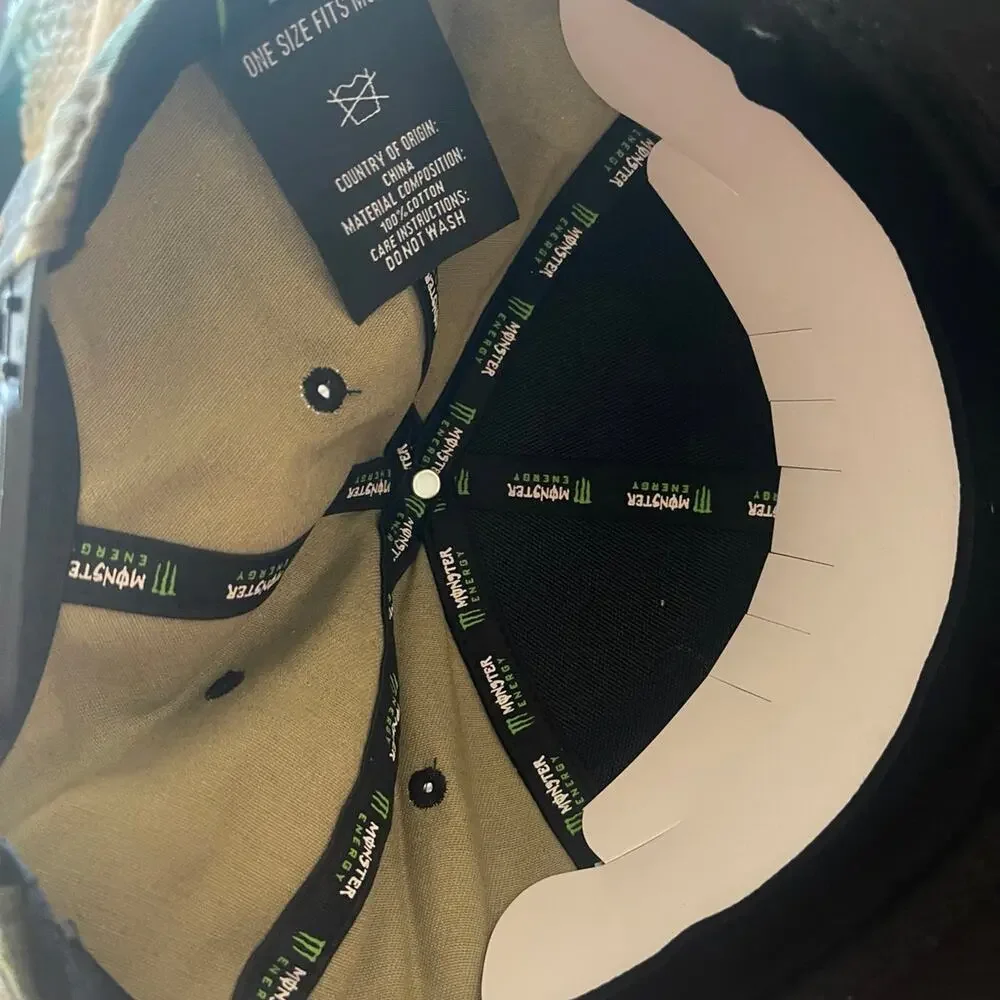 Monster Energy Camo Hat New *Exclusive*
